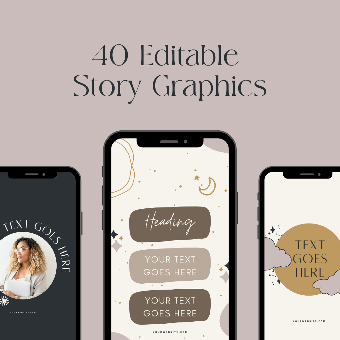 Mystical Instagram Story Graphics (Amanda)