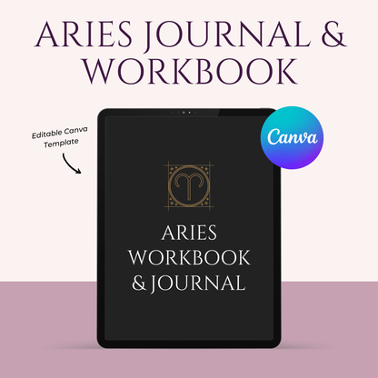 Aries Journal and Workbook