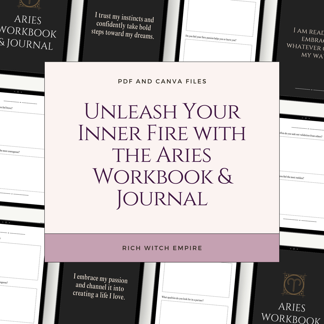 Aries Journal and Workbook