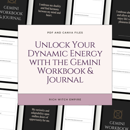 Gemini Journal and Workbook