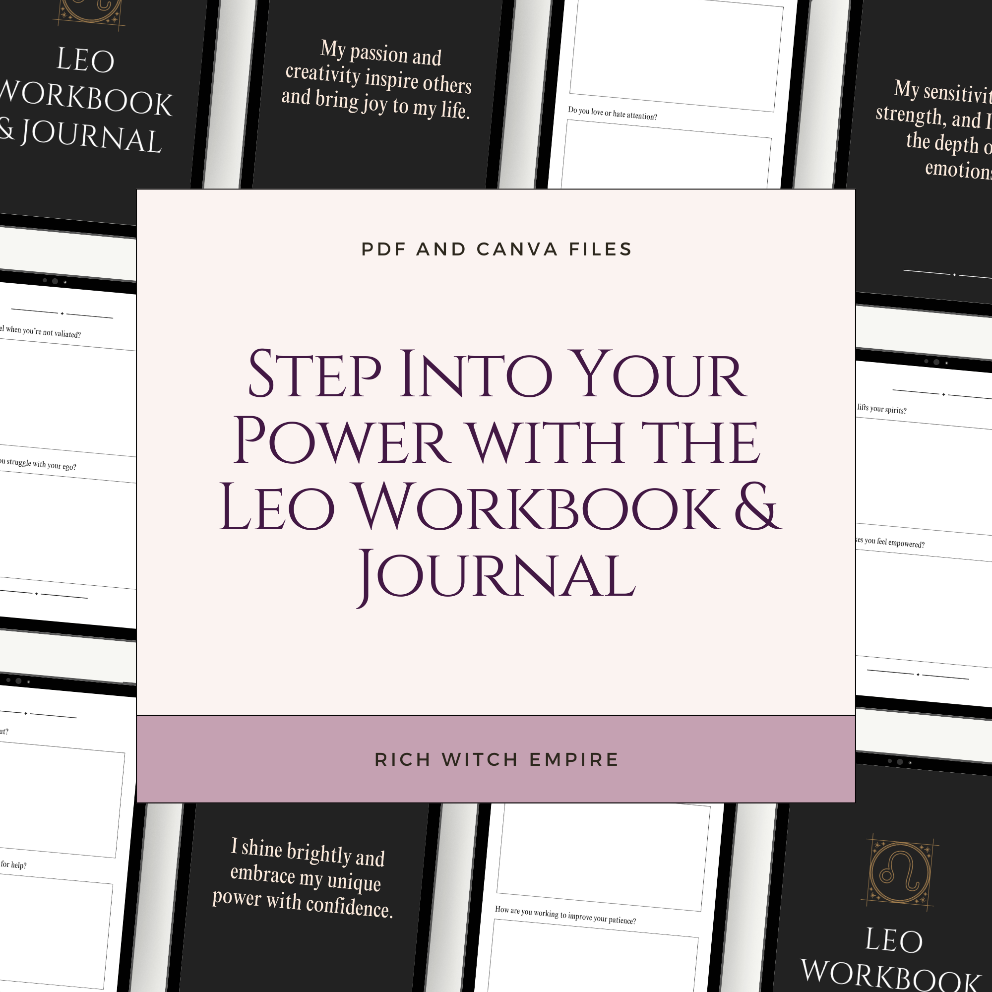 Leo Journal and Workbook