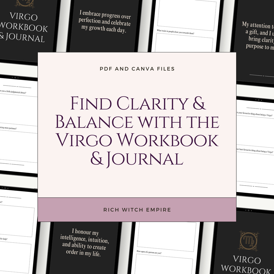 Virgo Journal and Workbook