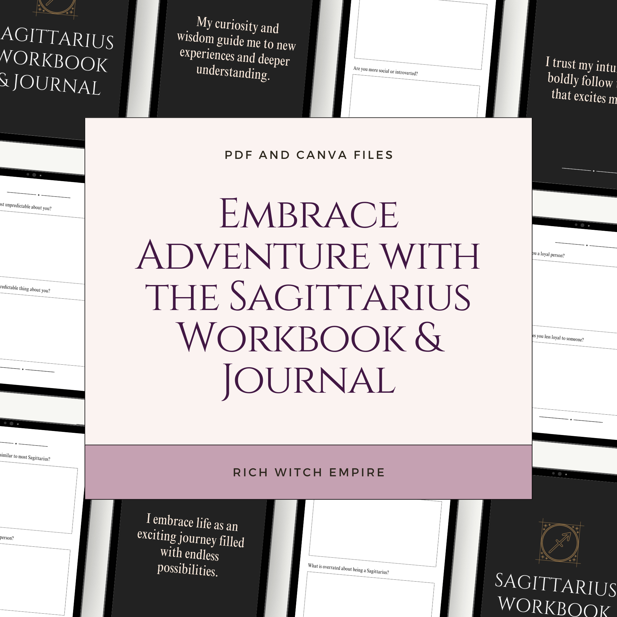 Sagittarius Journal and Workbook