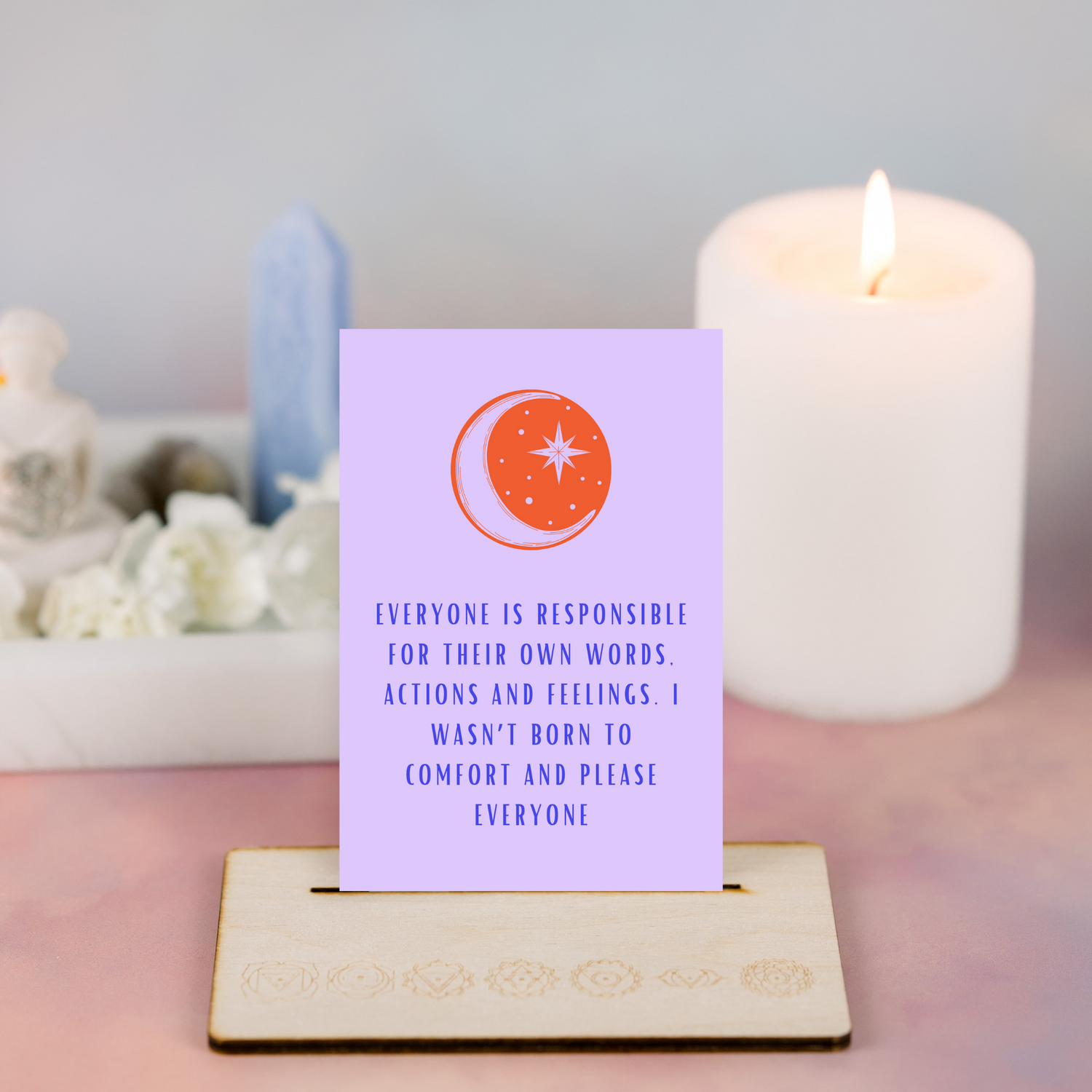 Printable Affirmation Cards - Beautiful Boundaries (Ashley)