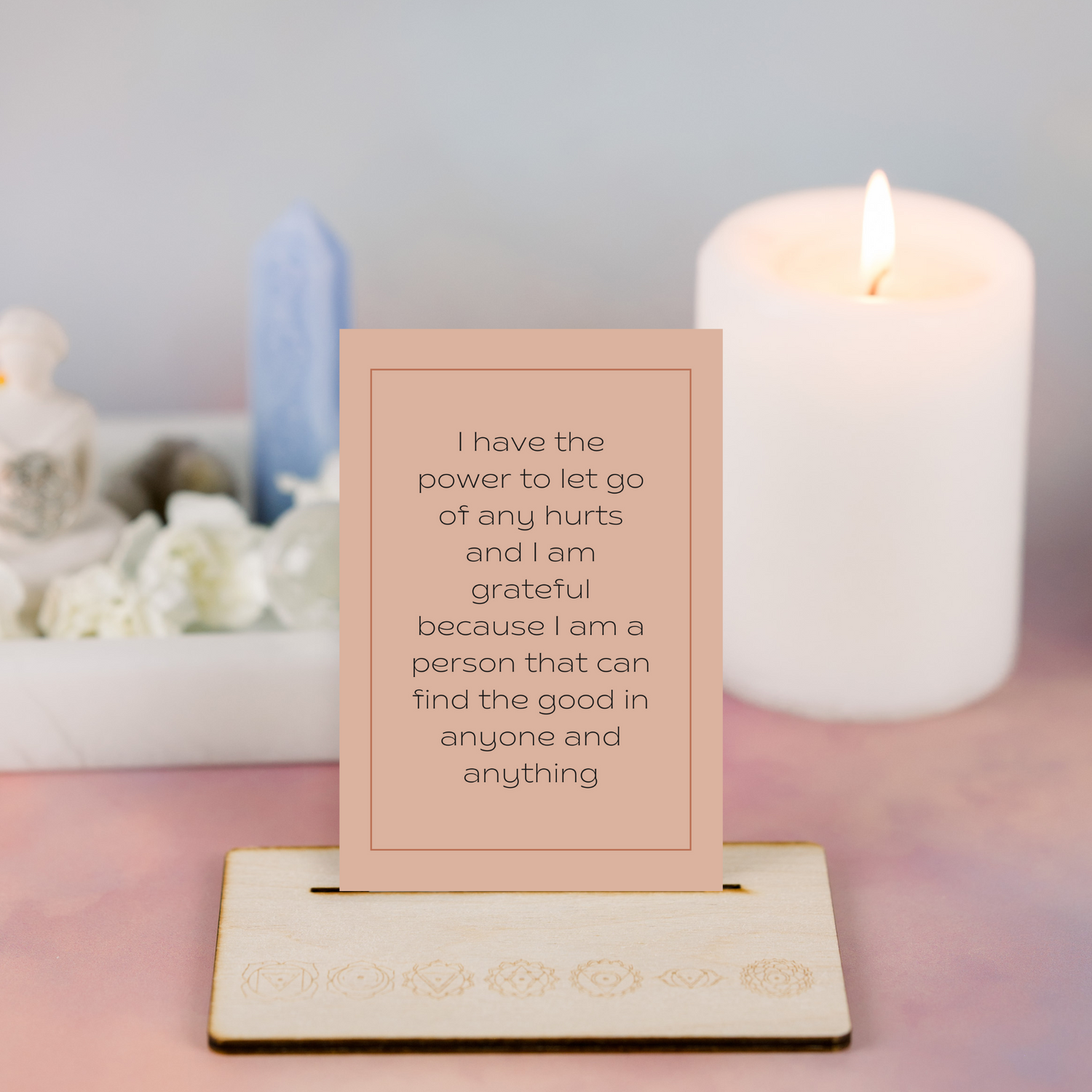 Minimal Affirmation Cards - Daily Gratitude (Emily)