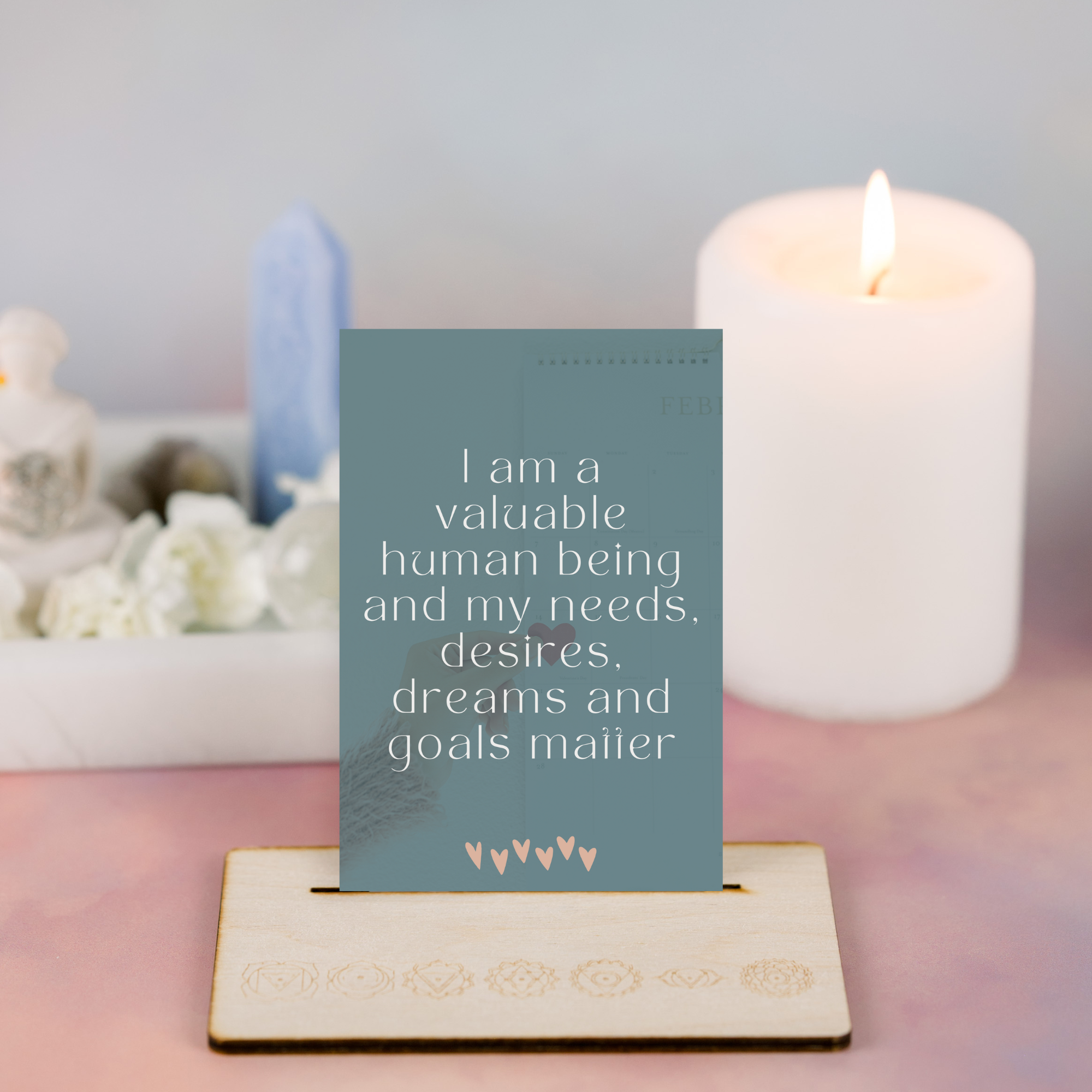 Printable Affirmation Cards - Self Love and Self Worth (Emily)