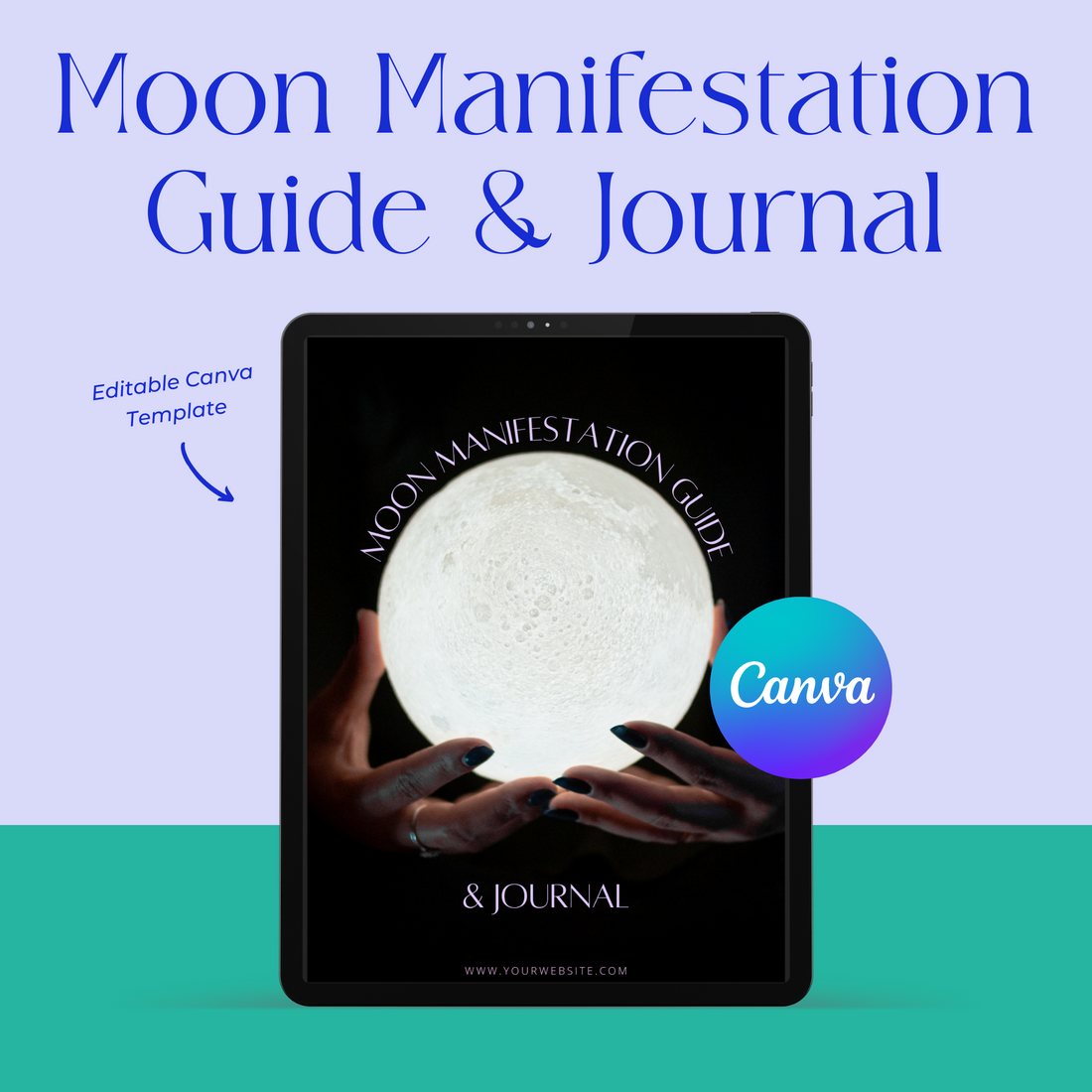 Moon Manifestation Guide & Journal (Ashley)
