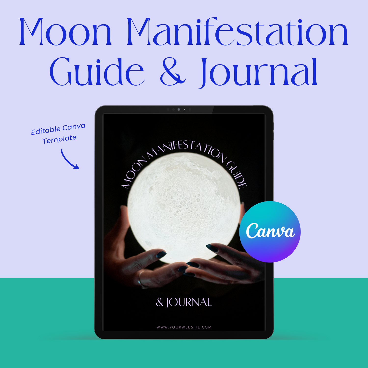 Moon Manifestation Guide &amp; Journal (Ashley)