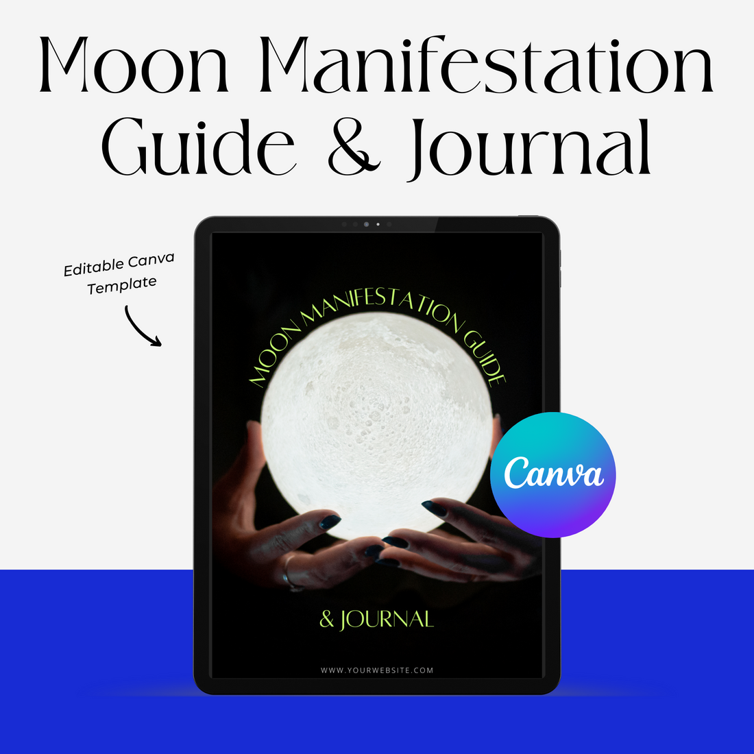 Moon Manifestation Guide &amp; Journal (Ella)